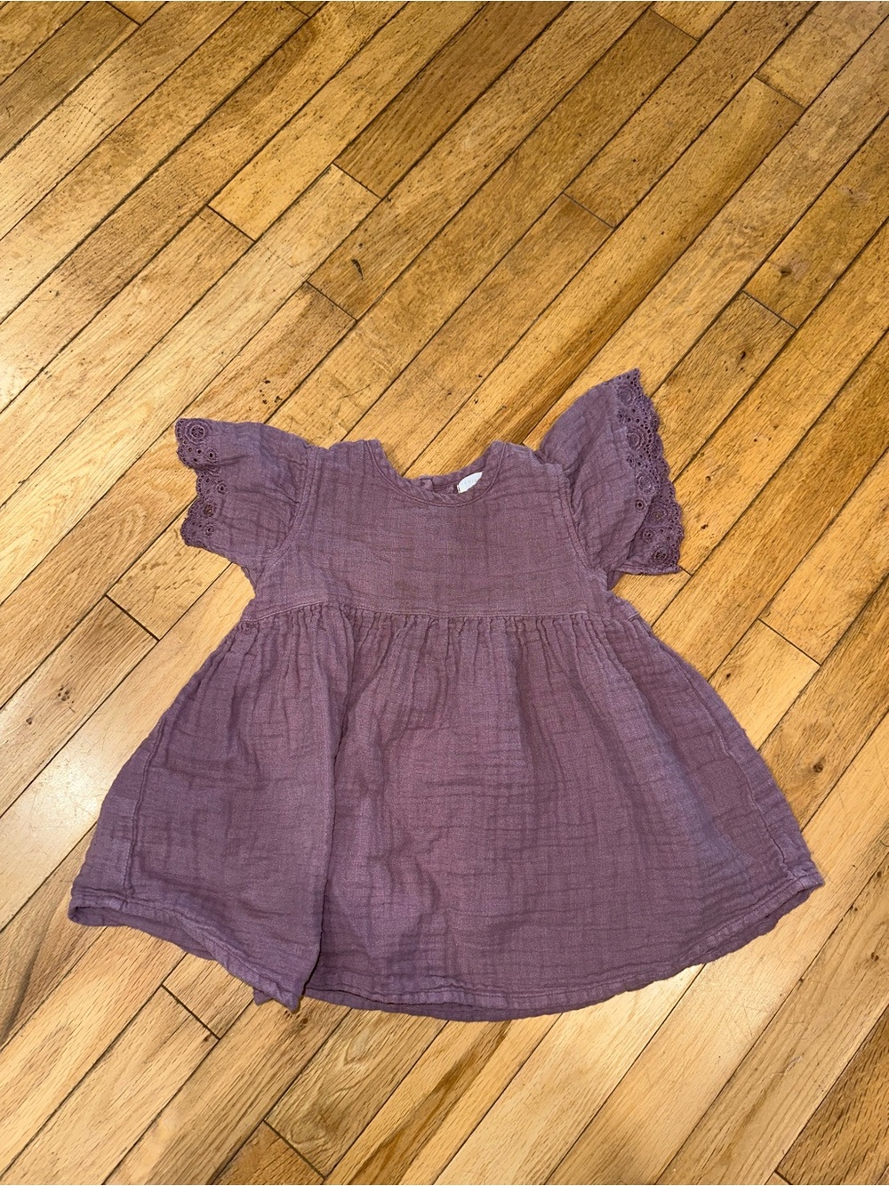 Baby Girl’s Jamie Kay dress organic cotton ruffle